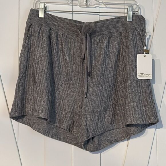 NWT PJ Salvage Tropical Tramway Short in Retts Heather Charcoal Grey Size Large - Picture 3 of 6